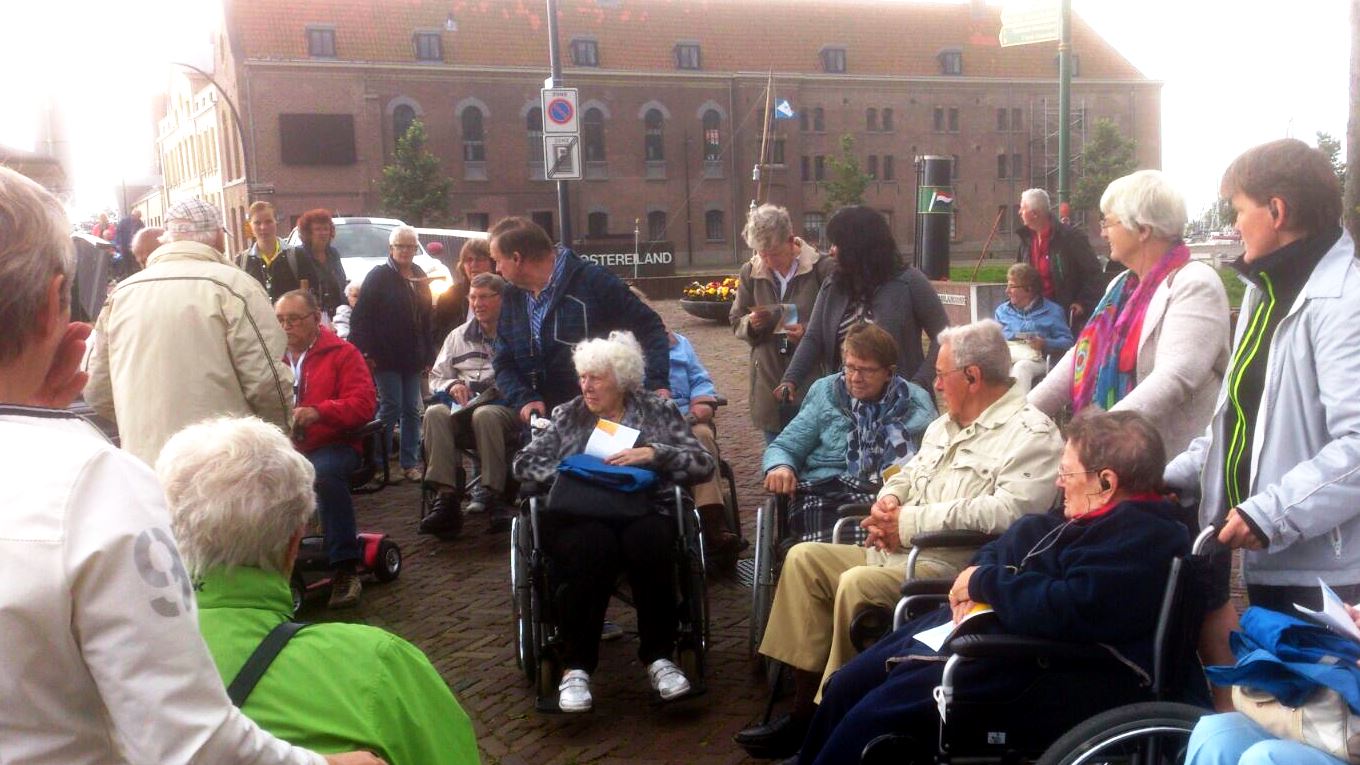 Liannes vakantieblog - een stadswandeling door Hoorn met de Zonnebloem