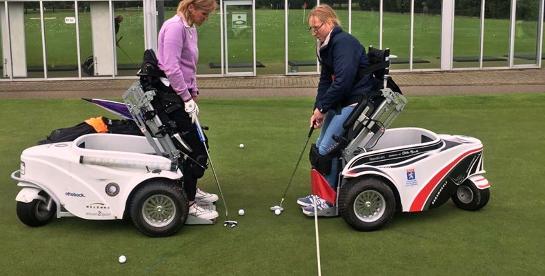 Golfen met een fysieke beperking dankzij de Zonnebloem