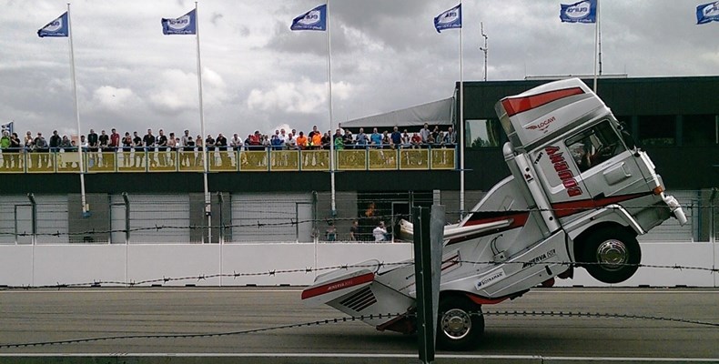 Truckstar Festival met werkgroep met Zonnebloemjongeren Groningen/Drenthe