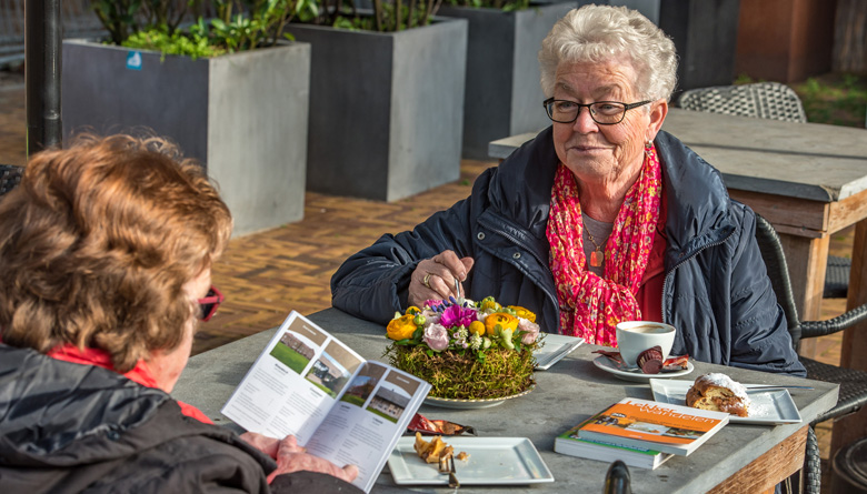 Terras vakantie afdeling