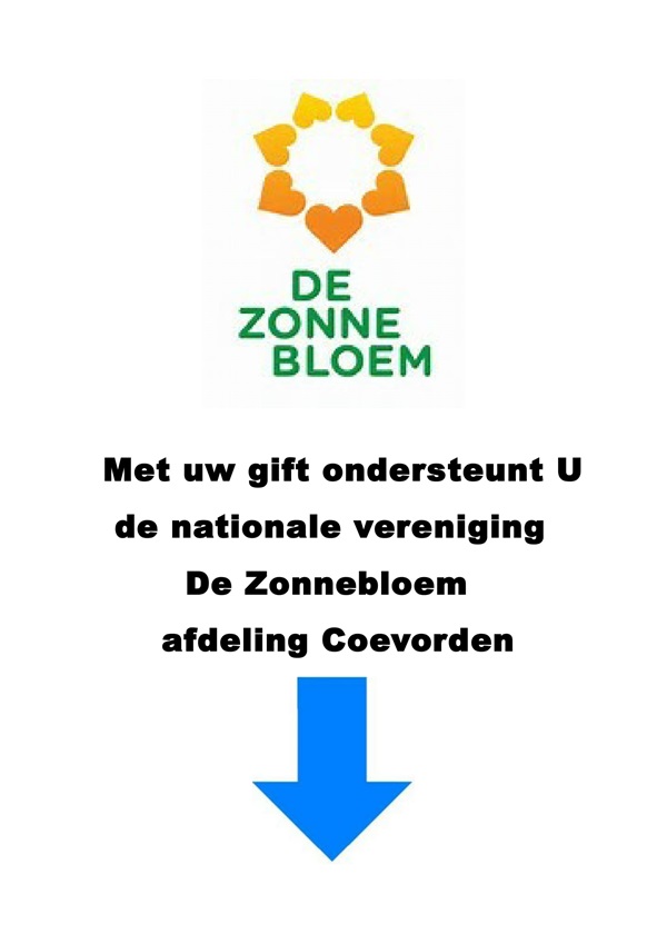 Zonnebloem afdelingsnieuws