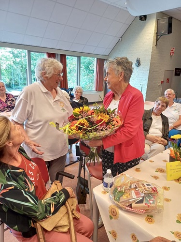Joke Willems mede-oprichter van de Zonnebloem Alverna.