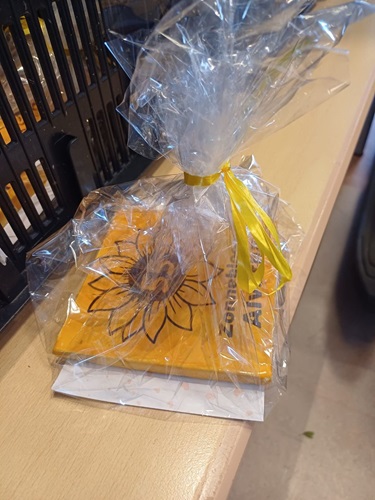Een cadeautje mee naar huis