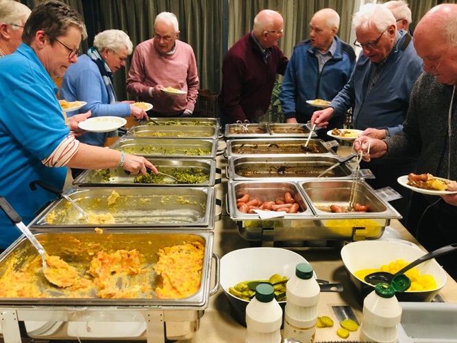Een overheerlijke stamppotbuffet