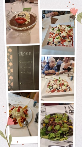 Het eten was fantastisch!