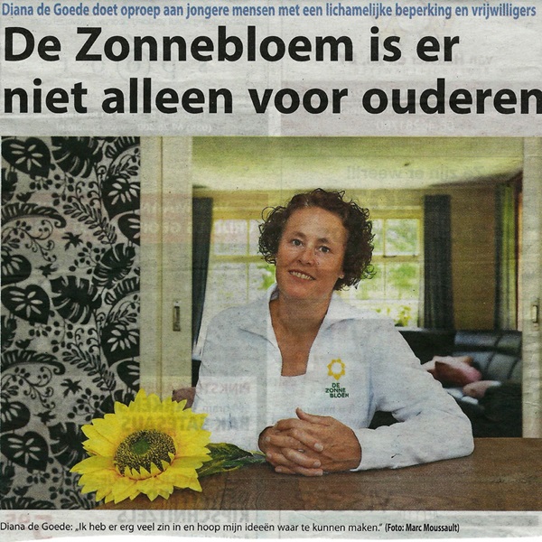 Zonnebloem afdelingsnieuws