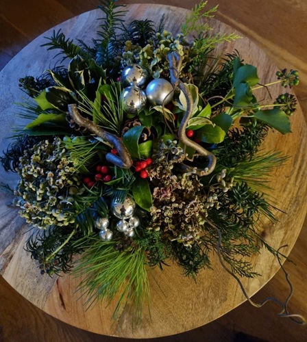 Kerststukjes maken