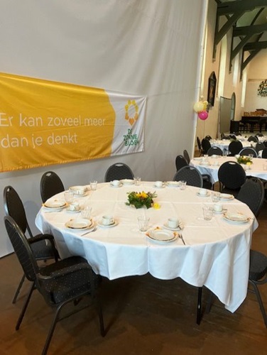In afwachting van gasten ....