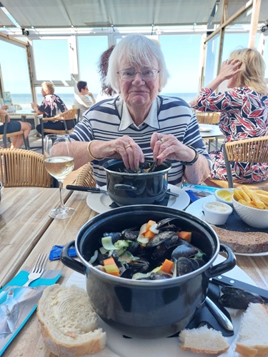 Mosselen eten