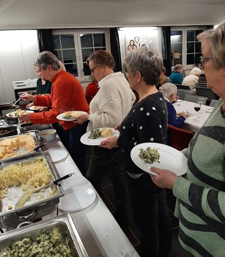 winterbuffet, grote keuze