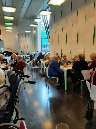 Lunch bij de koksopleiding