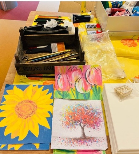 Ook met andere materialen!