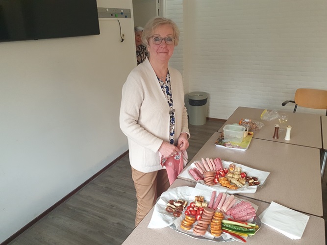 Enthousiaste vrijwillers aan de slag 