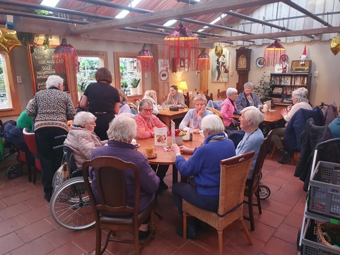De koffie smaakte weer prima 