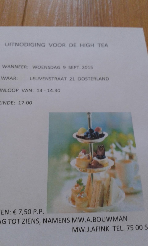 Zonnebloem afdeling