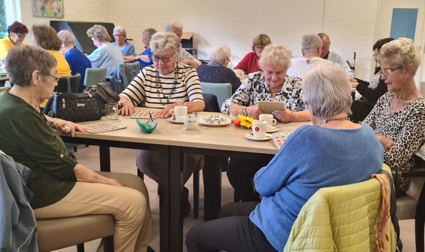 Wat een concentratie tijdens het spelen.