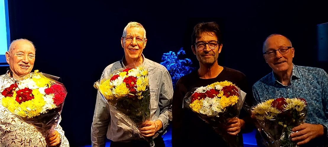 Een bedankje voor de vier TOPPERS