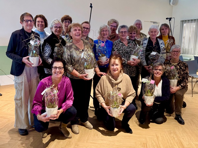 Cadeautje voor de vrijwilligers