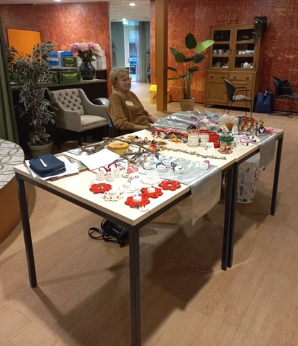 Kerstmarkt in het klein!