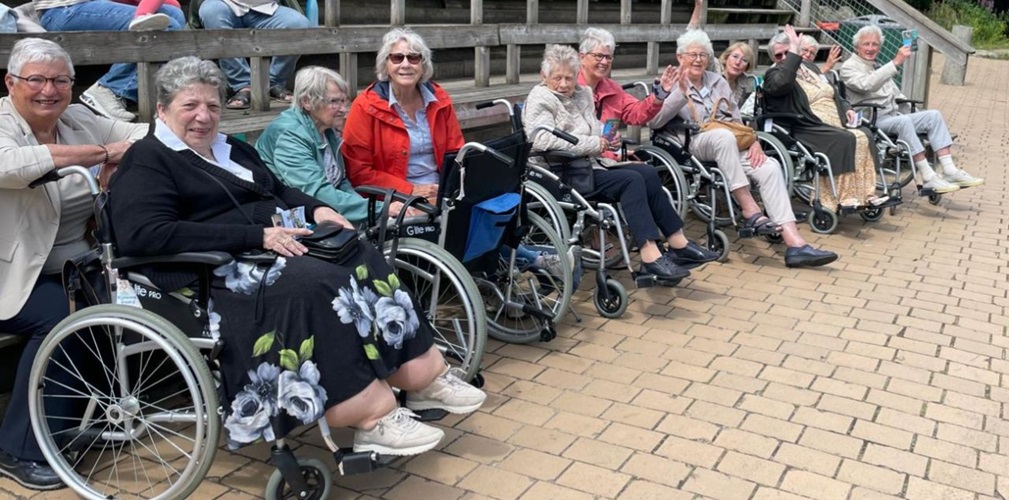 Wachten op de vogelshow
