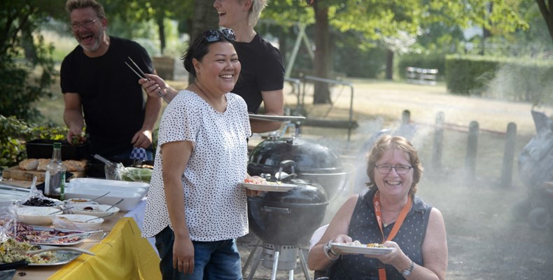 Barbecue Zonnebloem Jong Amsterdam met chef-kok Andy McDonald