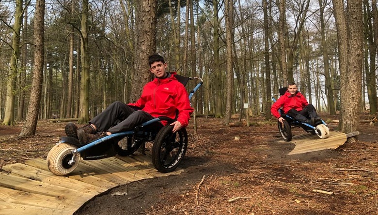 rolstoelers op het avonturenpad