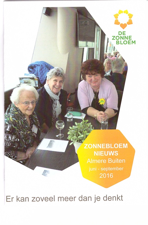 Zonnebloem afdelingsnieuws