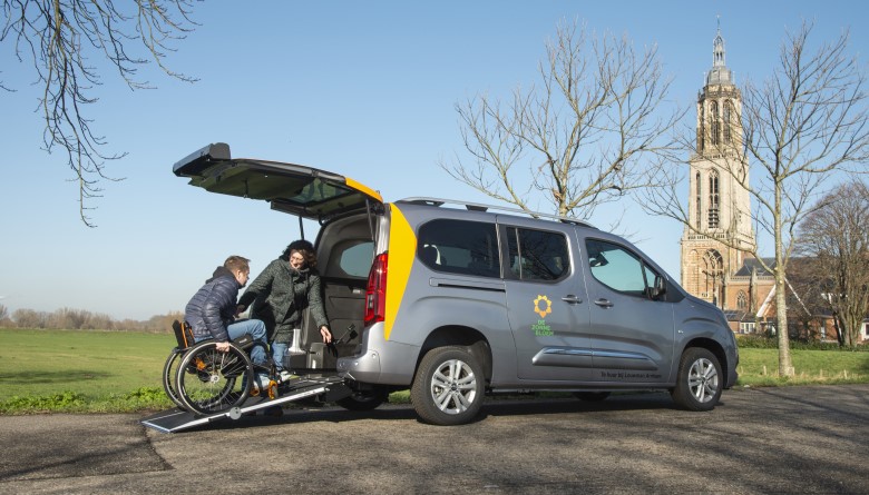 Toyota Proace Zonnebloemauto 