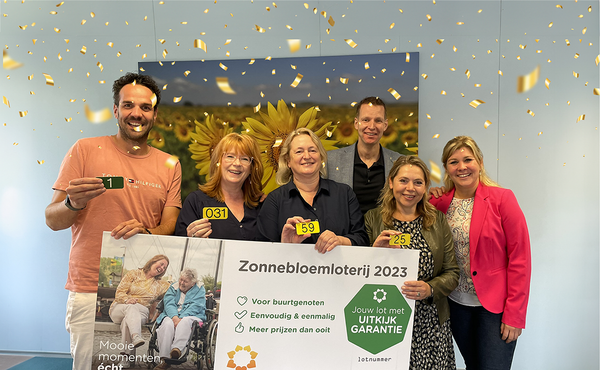 Uitslag Zonnebloemloterij 2023 De Zonnebloem